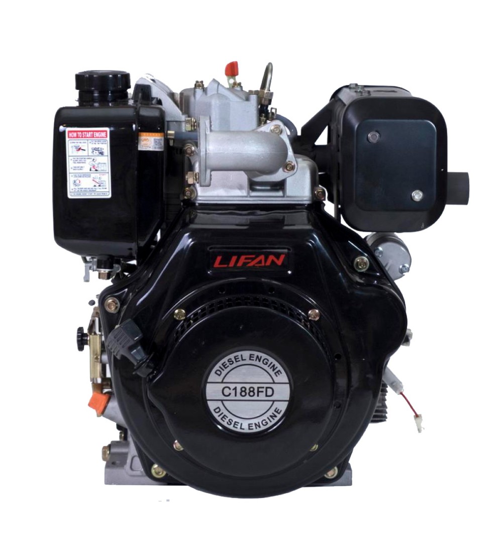 Двигатель дизельный LIFAN C188FD 6A (13 л.с.)