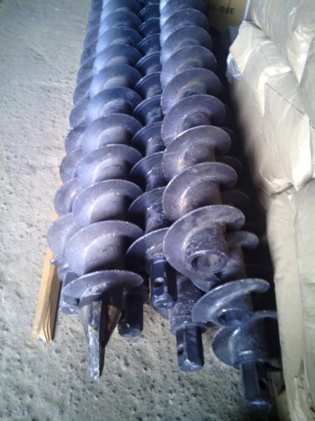 Шнек буровой 80х42/1000/57-Ш27