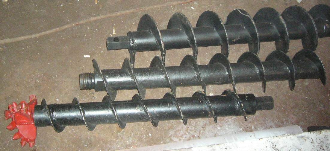 Шнек буровой 108х60/1000/80-Ш41