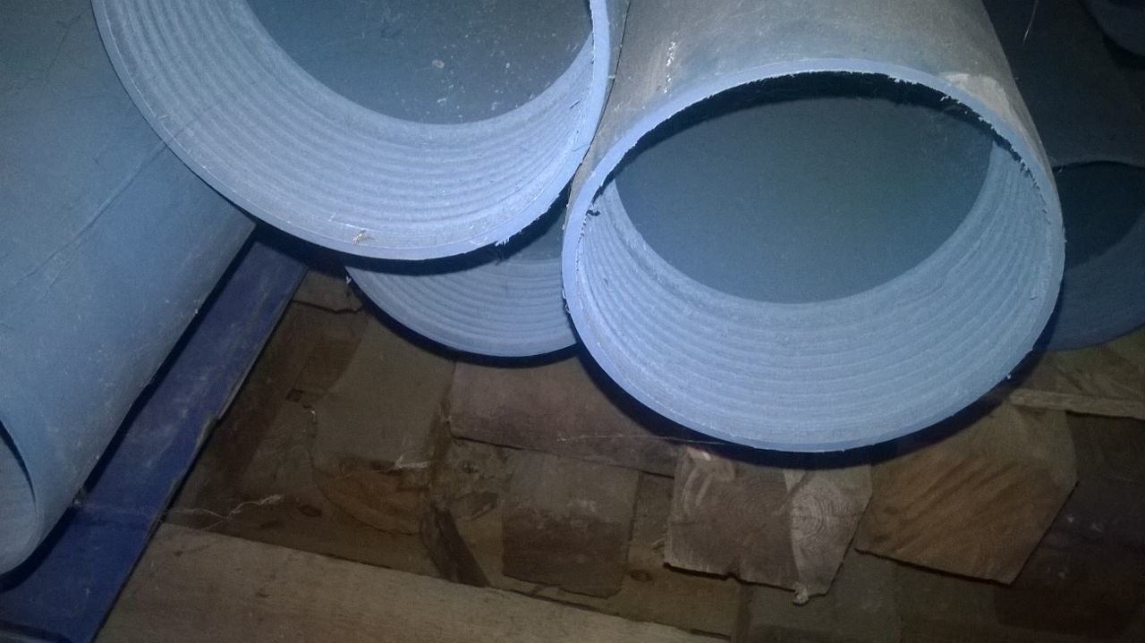 Труба обсадная полиэтиленовая с резьбой  Ø125 L1000*7.1
